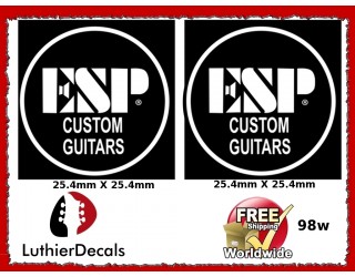 ESP Custom Guitars Decal #98w